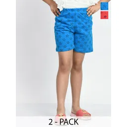 BAESD Girls Regular Fit Mid-Rise Cotton Shorts-picture-39