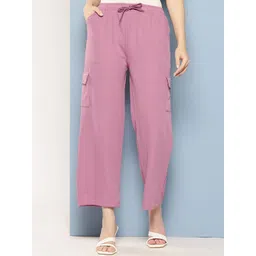 BAESD Girls Relaxed Fit Mid-Rise Cargos-picture-19