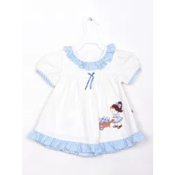 BAESD Girls  Round Neck Cotton Fit & Flare Dress-picture-27