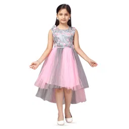 BAESD Girls Round Neck Fit & Flare Dress-picture-56