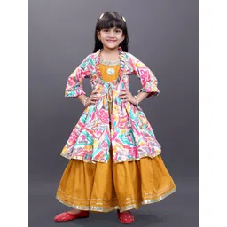 BAESD Girls Round neck  Maxi Gown Dress-picture-27