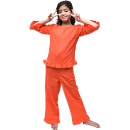 BAESD Girls Round Neck Top With Pyjama image 3