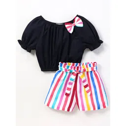 BAESD Girls Round Neck Top With Shorts-picture-16