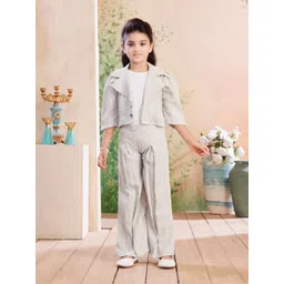 BAESD Girls Round Neck Top With Trouser & Jacket-picture-15