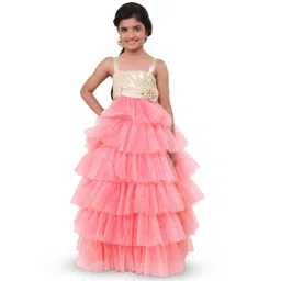 BAESD Girls Satin Maxi Dress-picture-50