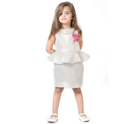BAESD Girls Scuba Peplum Dress-picture-42
