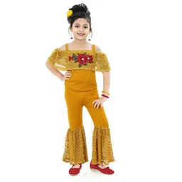 BAESD Girls Self Design Top with Trousers-picture-23