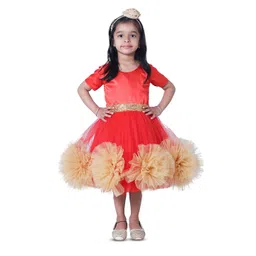 BAESD Girls Sequined Tulle Fit & Flare Dress-picture-42