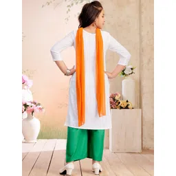 BAESD Girls Solid Kurta with Palazzo & Dupatta-picture-31