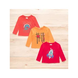 BAESD Girls Typography Printed Applique T-shirt-picture-37