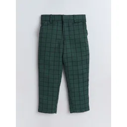 BAESD Infant Boys Checked 4-Piece Party Suits image 5