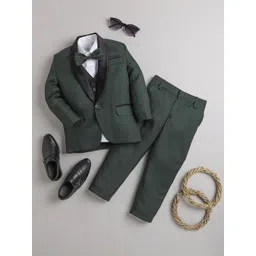 BAESD Infant Boys Self Design 4-Piece Party Suits-picture-39