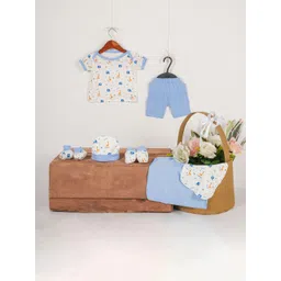 BAESD Infants 7-Pcs Pure Cotton Baby Apparel Gift Set-picture-16