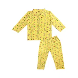 BAESD Infants Conversational Printed Shirt Collar Night Suit-picture-47
