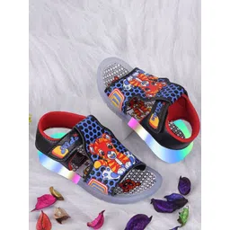 BAESD Infants Dancing Led Light Cat Character Sports Sandals-picture-32