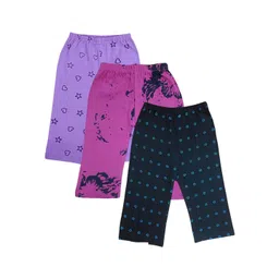 BAESD Infants Pack Of 3 Printed Mid-Rise Track Pant-picture-18