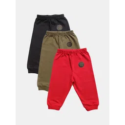 BAESD Infants Pack Of 3 Pure Cotton Joggers-picture-35