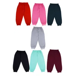 BAESD Infants Pack Of 7 Mid Rise Joggers-picture-44