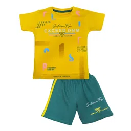 BAESD Infants Printed Pure Cotton T-shirt with Shorts-picture-40