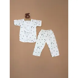 BAESD Infants Printed Pure Cotton Top with Pyjamas-picture-56