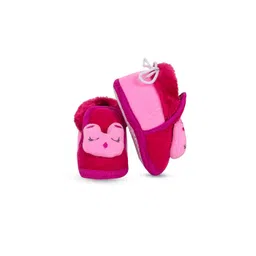 BAESD Infants Rabbit Face Detailed Velvet Booties-picture-56