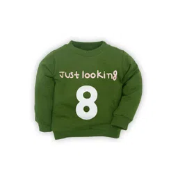 BAESD Infants Typography Printed Cotton Pullover Sweatshirt-picture-23