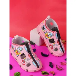 BAESD Kids Cat Printed Musical Shoe-Style Sandals-picture-12