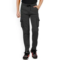 BAESD Kids Comfort Straight Fit Mid-Rise Cotton Joggers Trouser-picture-11