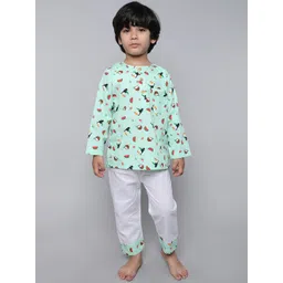 BAESD Kids Conversational Printed Night suit-picture-49