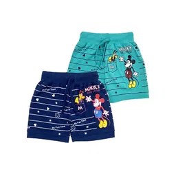 BAESD Kids Pack Of 2 Graphic Printed Pure Cotton Shorts-picture-56