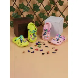 BAESD Kids Pack Of 2 Printed Croslite Clogs-picture-48