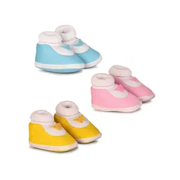 BAESD Kids Pack of 3 Cotton Booties-picture-19