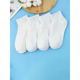 BAESD Kids Pack Of 4 Ankle-Length Socks-picture-36