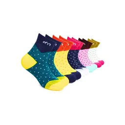 BAESD Kids Pack Of 5 Patterned Ankle Length Socks-picture-40