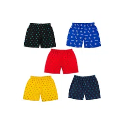 BAESD Kids Pack Of 5 Printed Low-Rise Shorts-picture-23