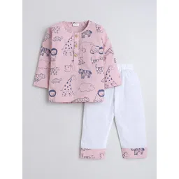 BAESD Kids Printed Pure Cotton Night suit-picture-38