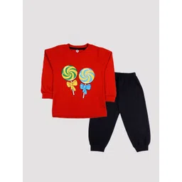 BAESD Kids Printed T-shirt With Pyjamas-picture-24