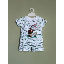 BAESD Kids Printed T-shirt With Shorts image 1