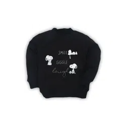 BAESD Kids Snoopy Printed Round Neck Cotton Pullover Sweatshirt-picture-10