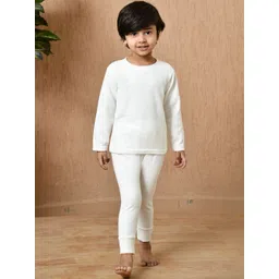 BAESD Kids Striped Round Neck Thermal Set-picture-34