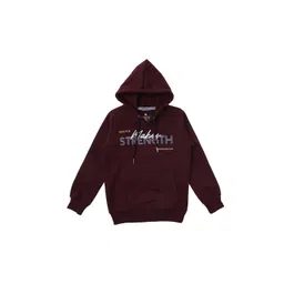 BAESD Kids Typography Printed Hooded Fleece Pullover Sweatshirt-picture-24