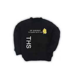 BAESD Kids Typography Printed Round Neck Cotton Casual T-shirt-picture-17