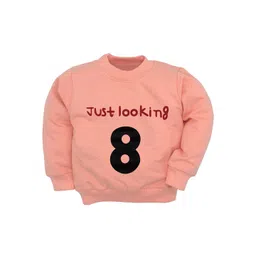 BAESD Kids Typography Printed Round Neck Cotton Pullover Sweatshirt-picture-22