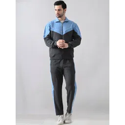 BAESD Men Colorblocked Long Sleeved Tracksuits-picture-34