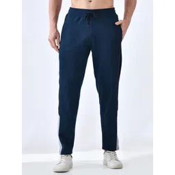 BAESD Men Colourblocked Mid-Rise Track Pants-picture-20