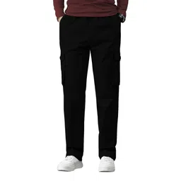 BAESD Men Cotton Relaxed Regular Fit High-Rise Cargo Trousers-picture-19