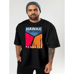 BAESD Men Graphic Printed Round Neck Oversized T-shirt-picture-21