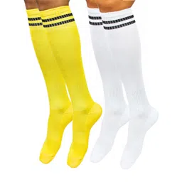 BAESD Men Pack Of 2 Cotton Knee-Length Socks-picture-35