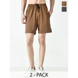 BAESD Men Pack Of-2 High-Rise Shorts-picture-18