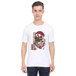 BAESD Men Printed Extended Sleeves Applique T-shirt-picture-10